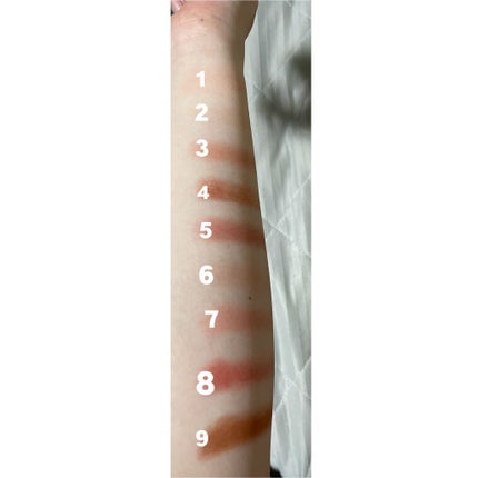 クォーツ 9色アイシャドウパレット(ドリームランドアイシャドウ)/ZEESEA/アイシャドウパレットを使ったクチコミ(3枚目)