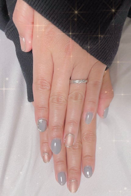 フェアリーダストパウダーオーロラピーコック/キャンドゥ/ネイルシールを使ったクチコミ(2枚目)