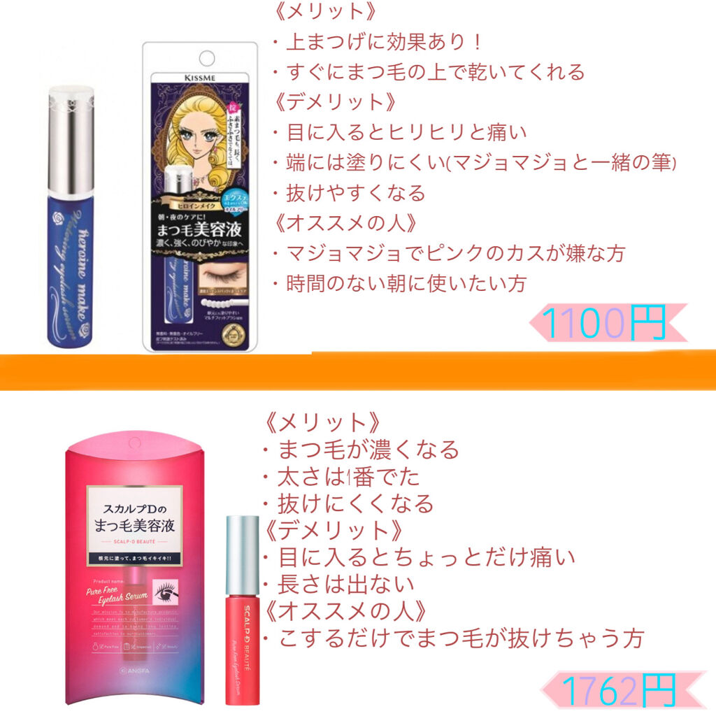 スカルプD ボーテ ピュアフリーアイラッシュセラム/アンファー(スカルプD)/まつげ美容液を使ったクチコミ（3枚目）