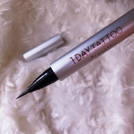 1DAY TATTOO プロキャスト ザ・アイライナー/K-パレット/リキッドアイライナーを使ったクチコミ(3枚目)
