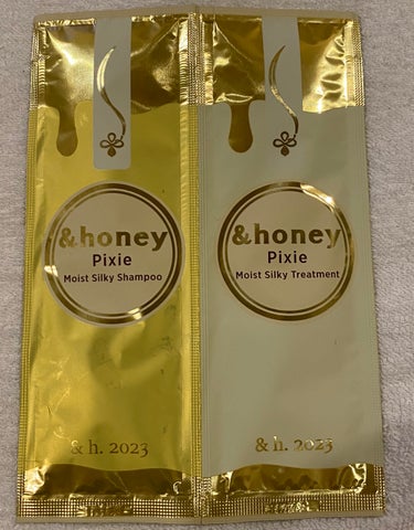 シルキー　スムースモイスチャー　シャンプー　1.0/ヘアトリートメント　2.0/&honey/シャンプー・コンディショナーを使ったクチコミ（1枚目）