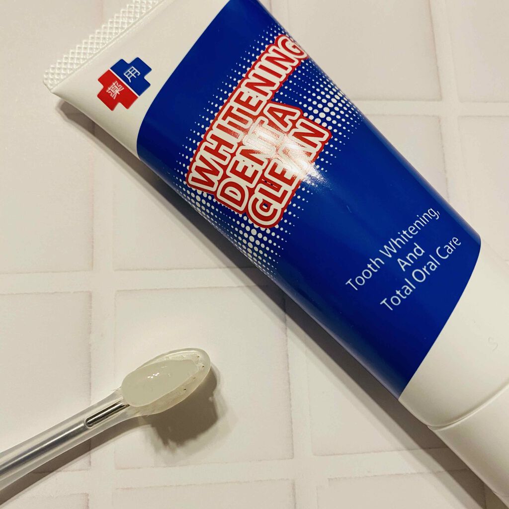 薬用ホワイトニング デンタクリーン/シーヴァ/歯磨き粉を使ったクチコミ(2枚目)