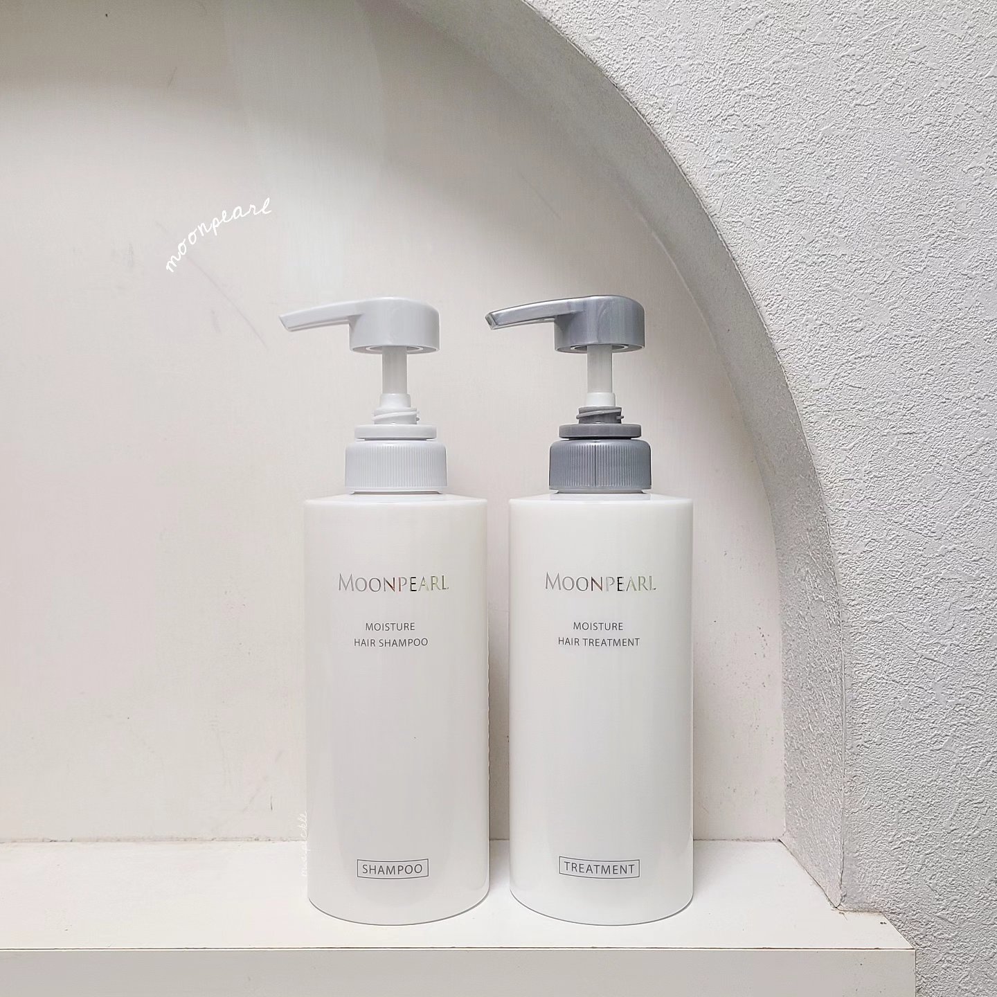 ムーンパール モイスチャー ヘアシャンプー/ヘアトリートメント トリートメント本体（400mL ）/ミキモト コスメティックス/市販シャンプーを使ったクチコミ（1枚目）