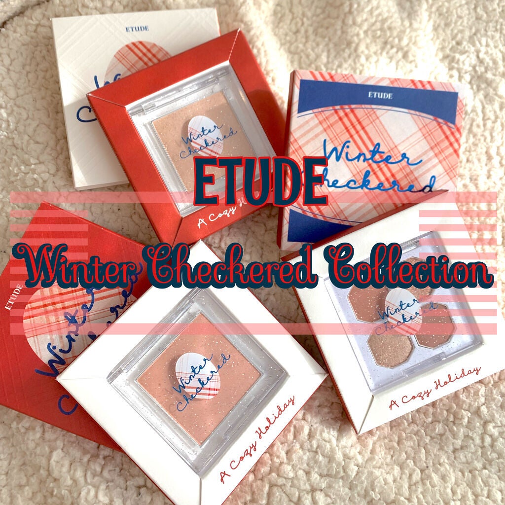 プレイカラーアイズミニ ウィンターチェック /ETUDE/アイシャドウパレットを使ったクチコミ(1枚目)