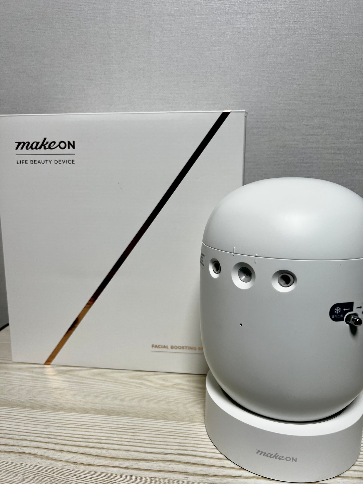 フェイシャルブースティングスパ/Makeon/美顔器・マッサージを使ったクチコミ(1枚目)