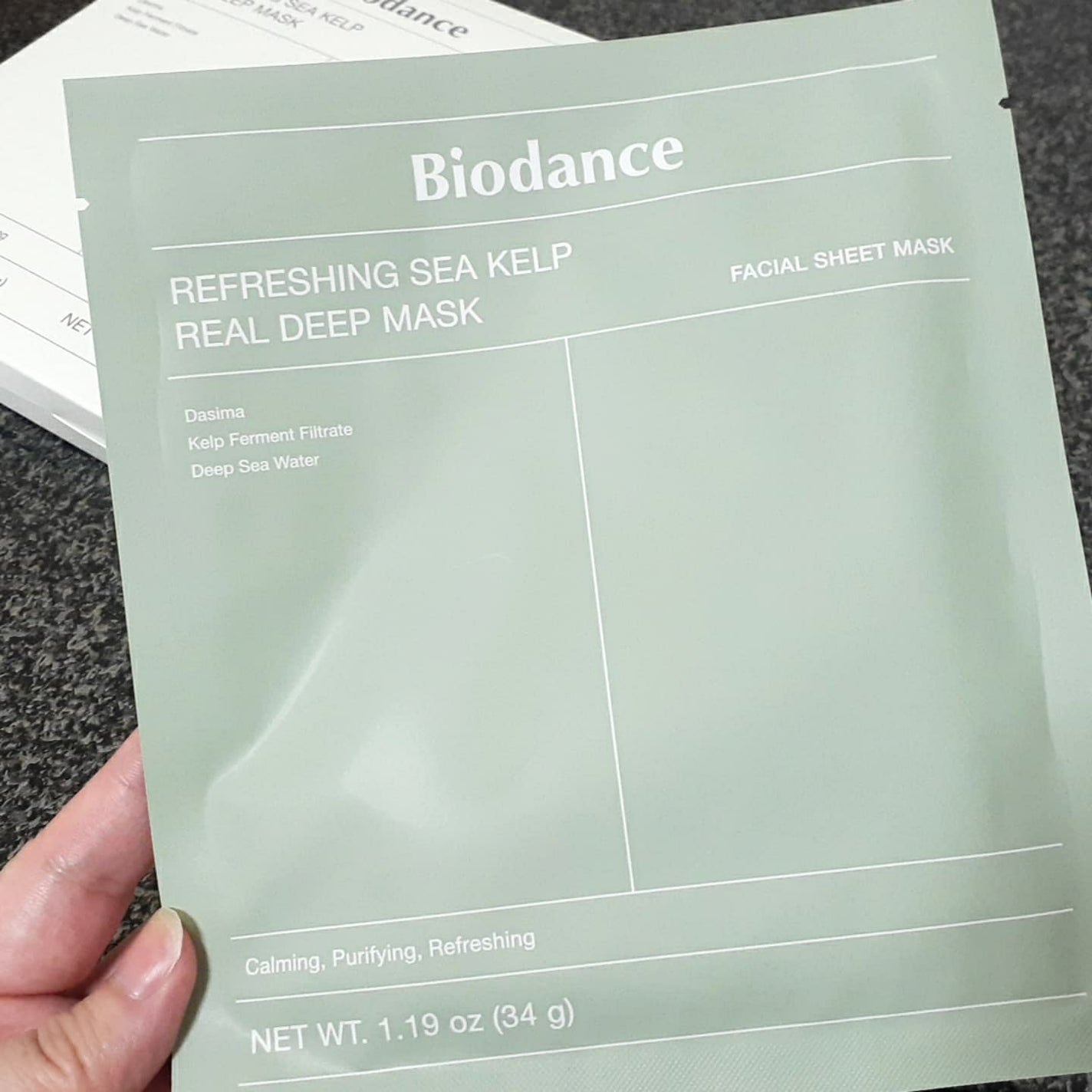 リフレッシング シーケルプ リアルディープマスク/Biodance/シートマスク・パックを使ったクチコミ(4枚目)