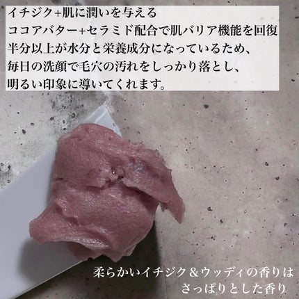 ヴィーガンパッククレンザー/WHIPPED/洗顔フォームを使ったクチコミ(3枚目)