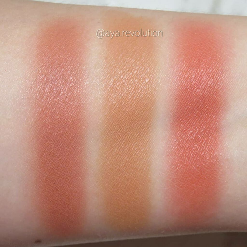 ピュア ブラッシュド サンシャイン チーク/PERIPERA/パウダーチークを使ったクチコミ(4枚目)