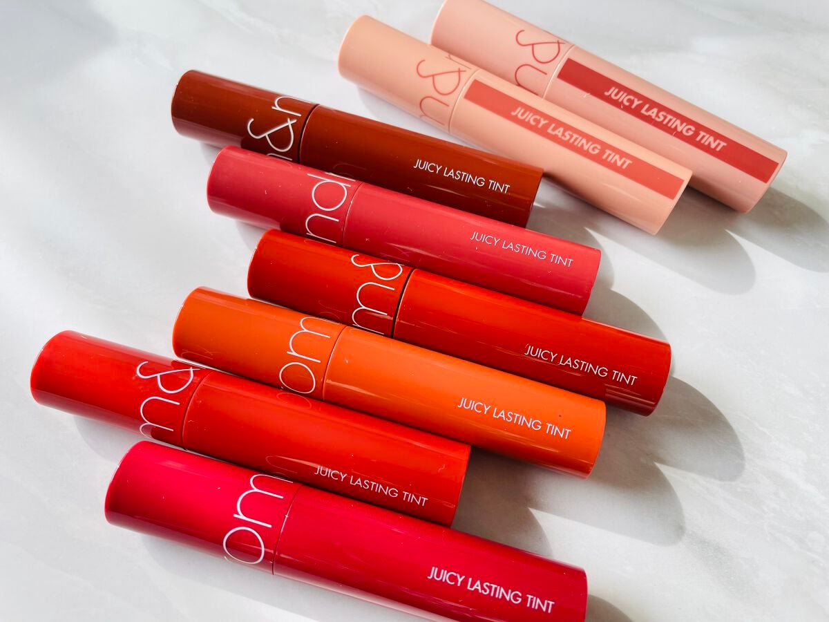 ジューシーラスティングティント/rom&nd/リップティントを使ったクチコミ(1枚目)