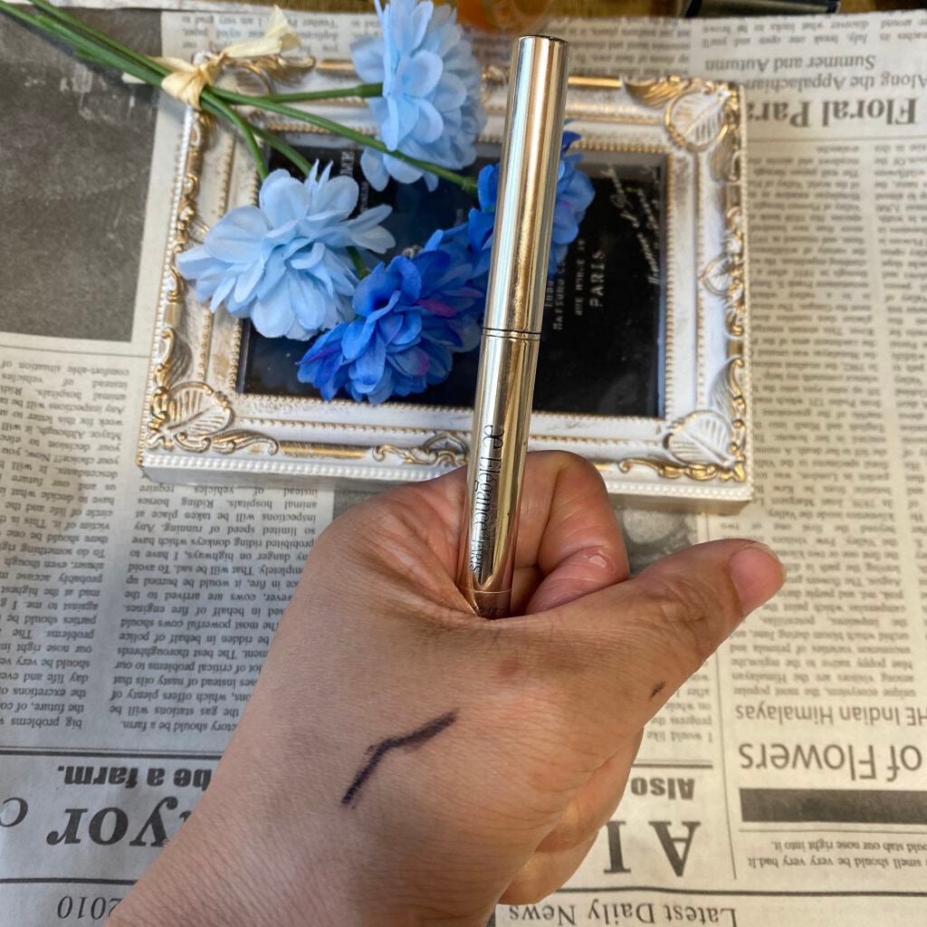 ラスティング ジェルアイライナー/Elégance/ジェルアイライナーを使ったクチコミ(2枚目)