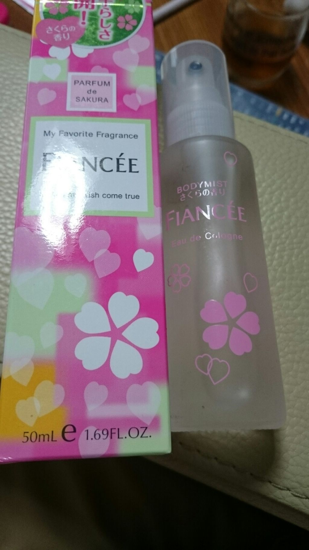 ボディミスト さくらの香り/フィアンセ/香水(レディース)を使ったクチコミ（1枚目）
