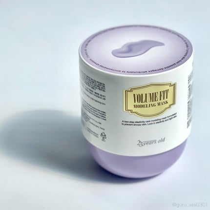 23years old ボリュームフィットモデリングマスクのクチコミ「
#Qoo10購入品
23years old
#ボリュームフィットモデリングマスク
(4回分.....」(1枚目)