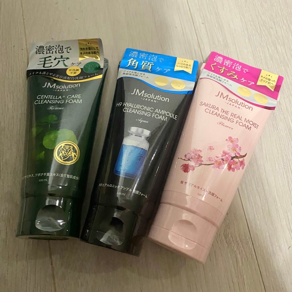 メイクも落とせる洗顔フォーム/JMsolution/洗顔フォームを使ったクチコミ(1枚目)