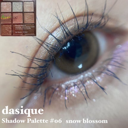 シャドウパレット/dasique/アイシャドウパレットを使ったクチコミ(1枚目)
