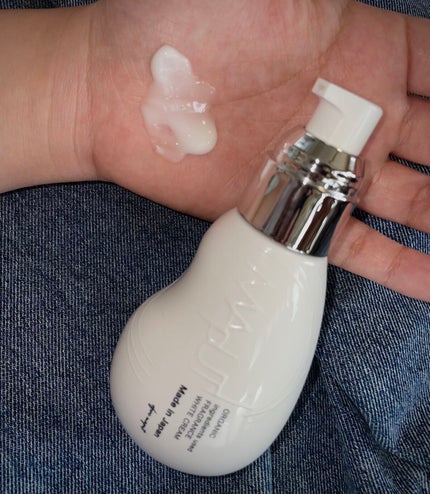 オーガニックフレグランスホワイトクリーム/MAPUTI/デリケートゾーンケアを使ったクチコミ(1枚目)