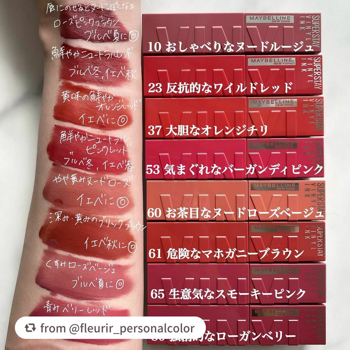 SPステイ ヴィニルインク/MAYBELLINE NEW YORK/口紅を使ったクチコミ(4枚目)