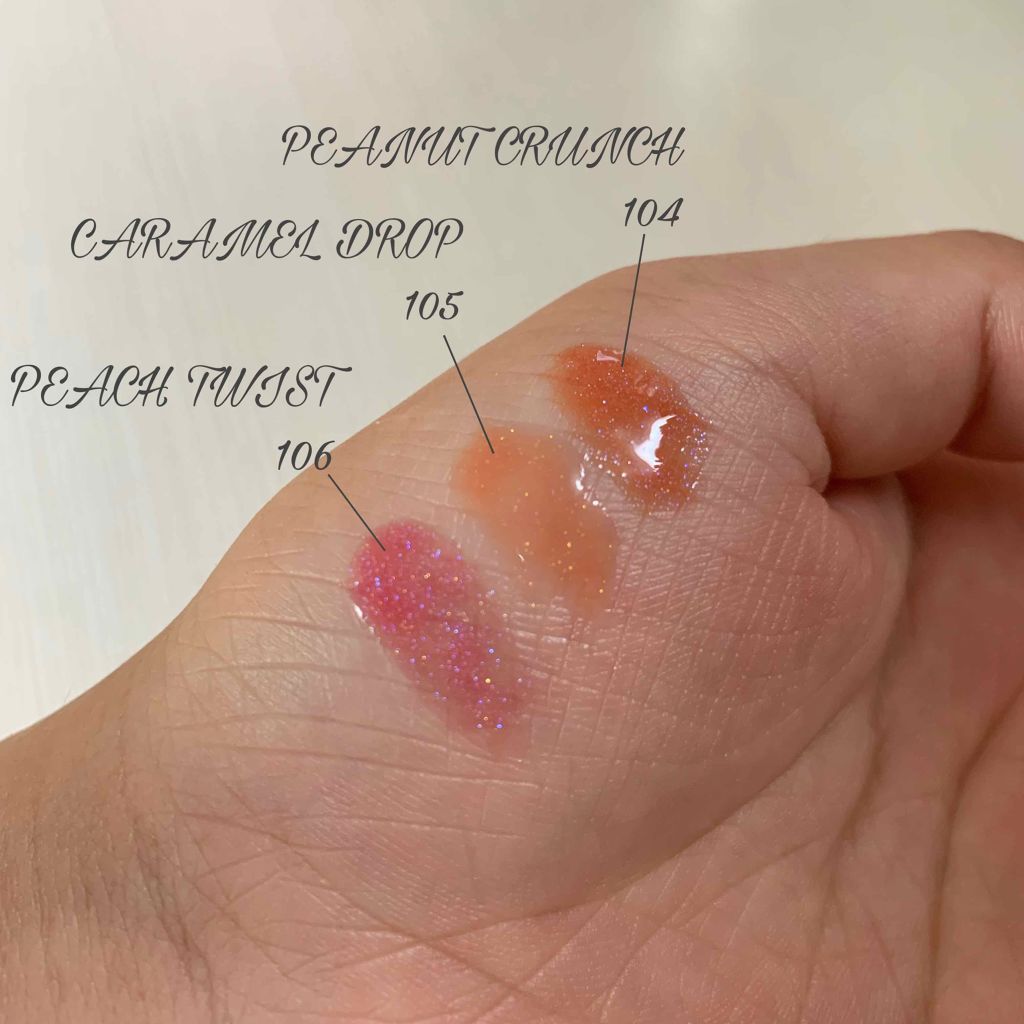 THE BODY SHOP シャインリップリキッドのクチコミ「昨日お迎えした ザ・ボディショップ の限定のリップが可愛すぎたのでシェアさせてください……。
.....」（2枚目）