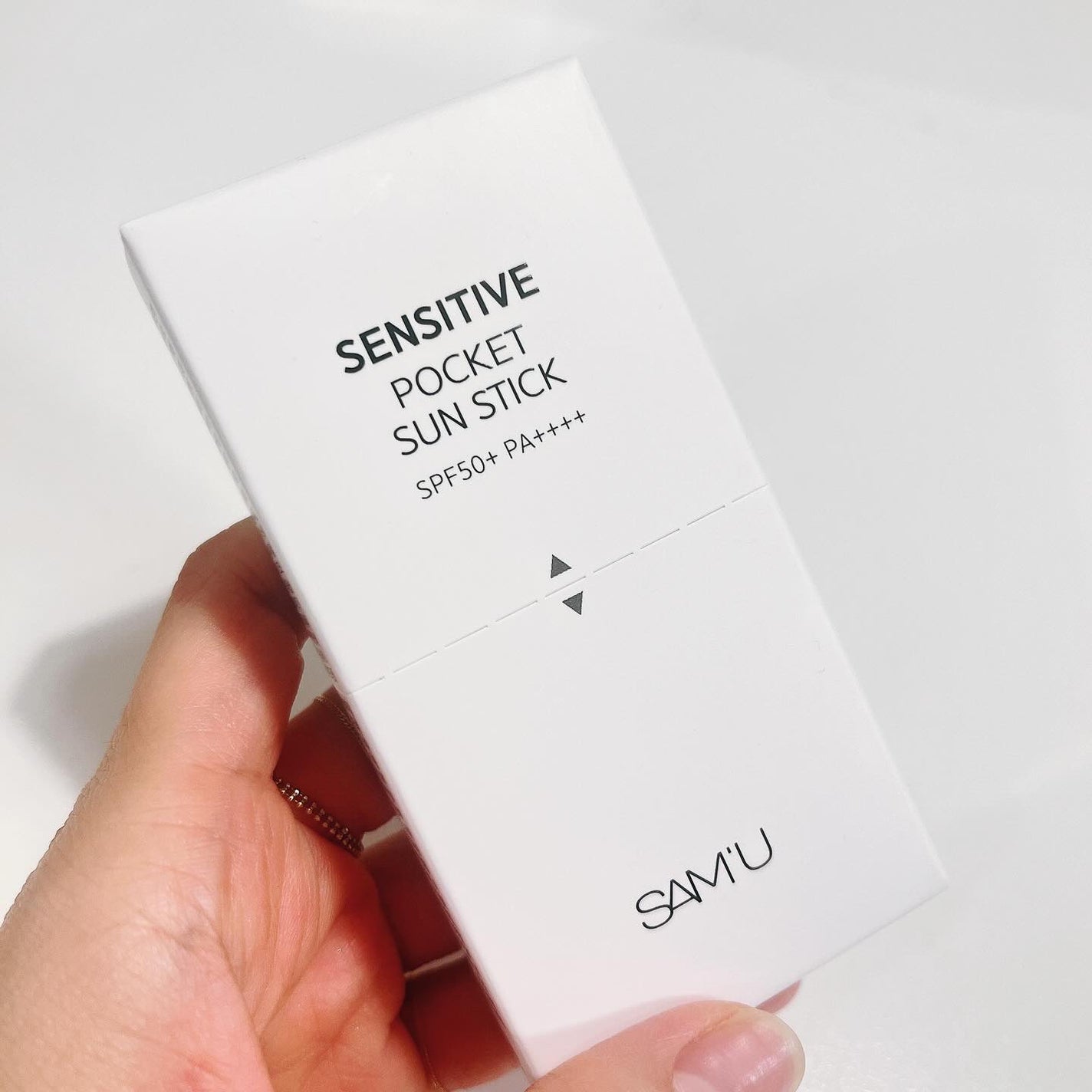 センシティブポケットサンスティック/SAM'U/日焼け止めスティックを使ったクチコミ(4枚目)