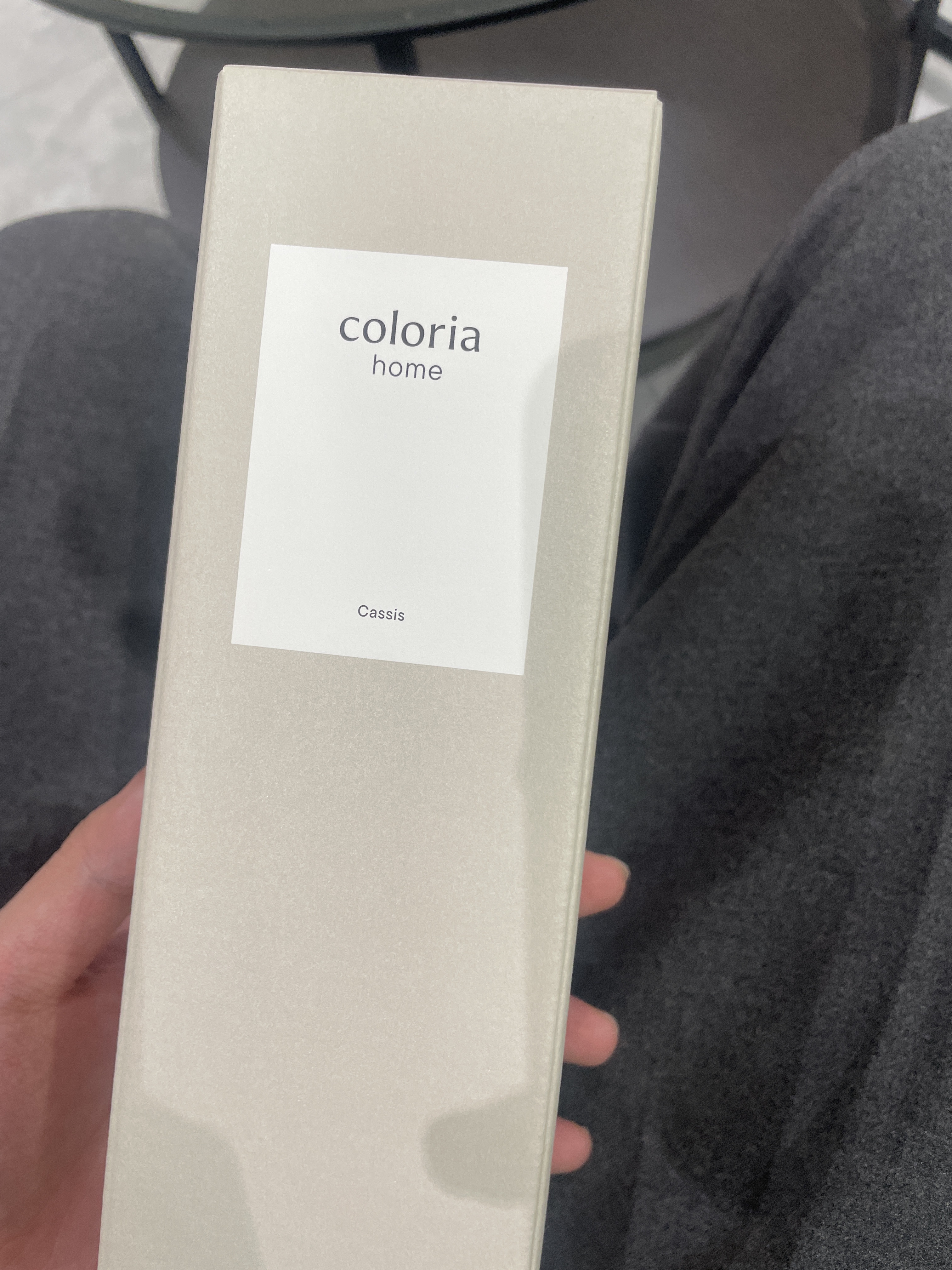 フレグラランスディフューザー カシス/Coloria Home/ルームフレグランスを使ったクチコミ（1枚目）