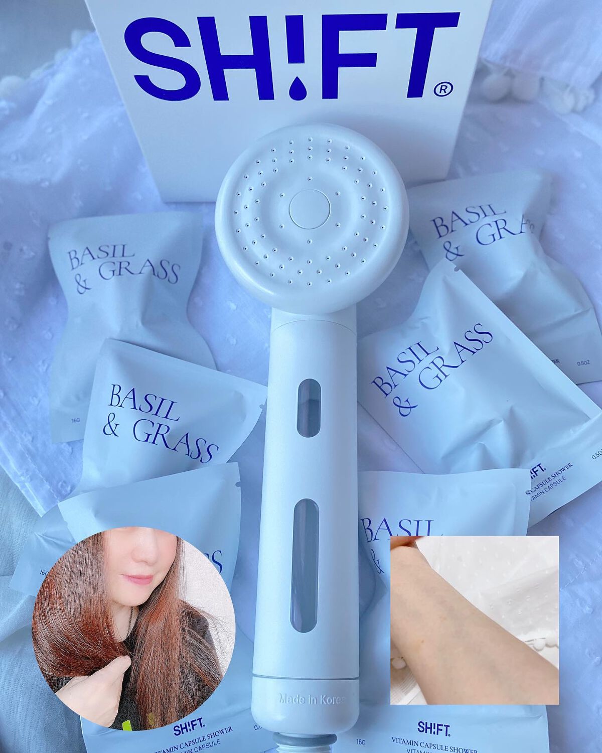 ビタミンカプセルシャワー/SHIFT/シャワーヘッドを使ったクチコミ（3枚目）