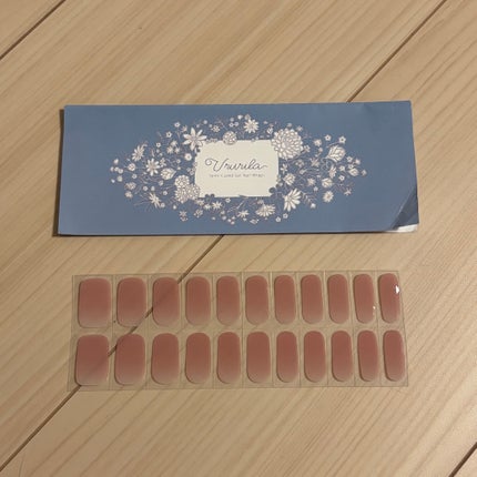 貼って固めるジェルネイルシール/Ururila/ネイルシールを使ったクチコミ(4枚目)