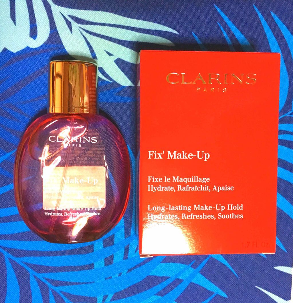 フィックス メイクアップ/CLARINS/ミスト状化粧水を使ったクチコミ(1枚目)