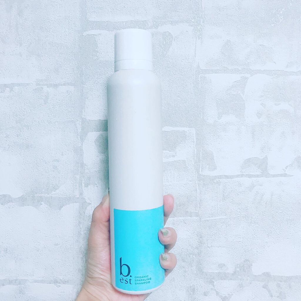 オーガニックスパークリングシャンプー/b.ris/市販シャンプーを使ったクチコミ(1枚目)