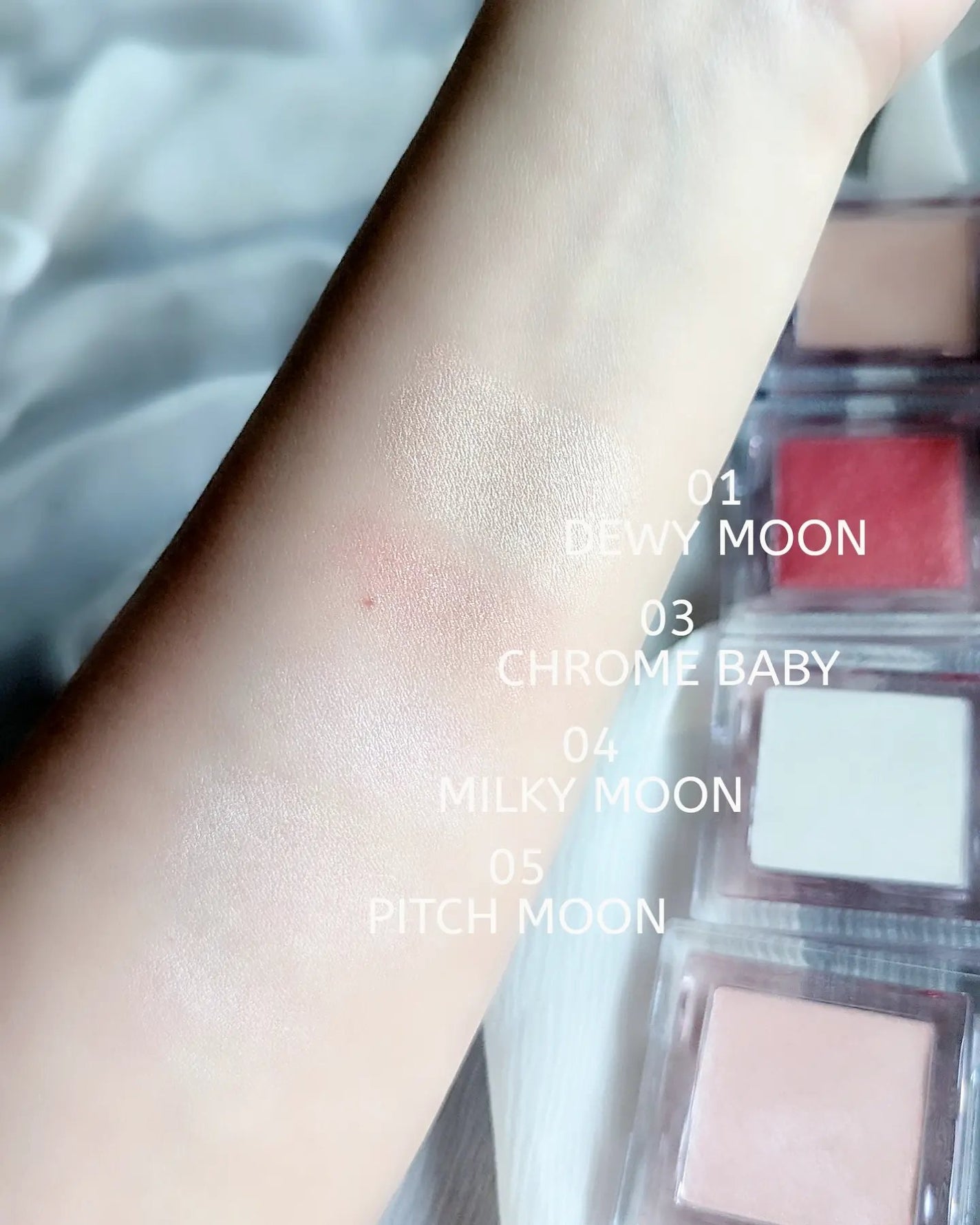 ビディボブ ハイライター/Glint/パウダーハイライトを使ったクチコミ(2枚目)