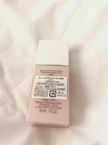 スノー メイクアップ ベース UV35 SPF35／PA+++/Dior/化粧下地を使ったクチコミ（2枚目）