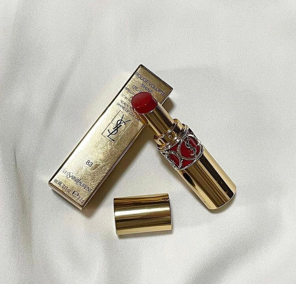 ぴょん on LIPS 「マットのリップもいいな〜って思ったりするけどイヴサンローランの..」(1枚目)