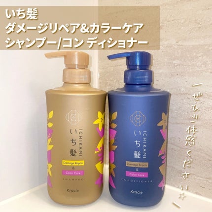 ダメージリペア&カラーケア シャンプー/コンディショナー/いち髪/市販シャンプーを使ったクチコミ(7枚目)