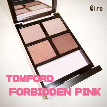 アイ カラー クォード/TOM FORD BEAUTY/アイシャドウパレットを使ったクチコミ(1枚目)