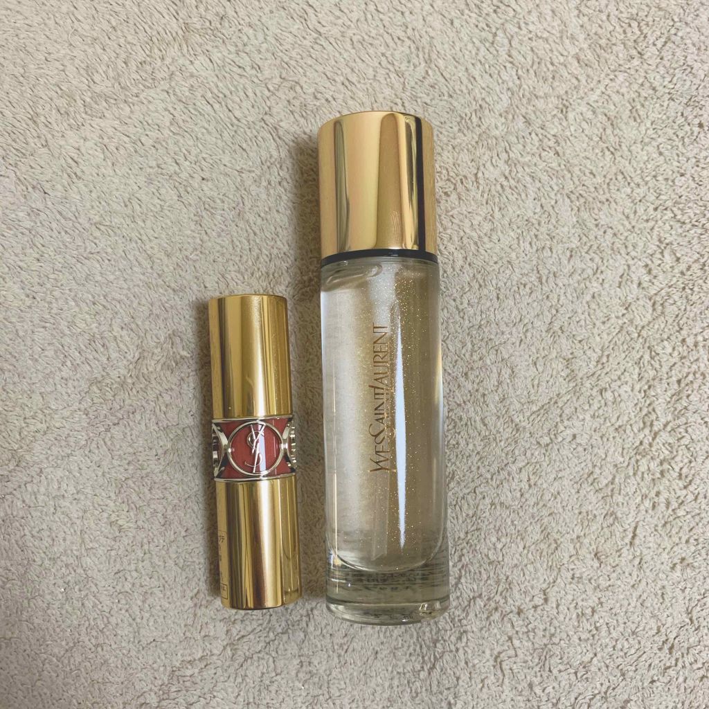 ルージュ ヴォリュプテ シャイン/YVES SAINT LAURENT BEAUTE/口紅を使ったクチコミ（1枚目）