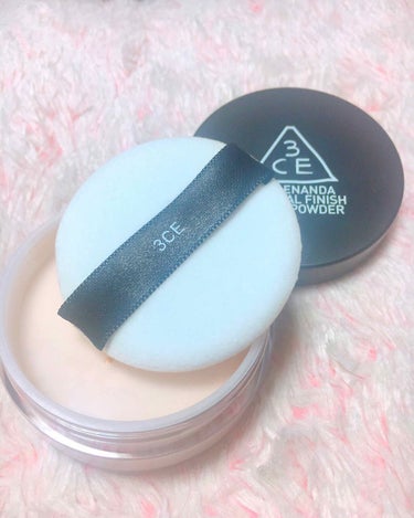 3CE 3CE NATURAL FINISH LOOSE POWDERのクチコミ「3CE STYLENANDA NATURALFINISH
LOOSE POWDER
#002
.....」（2枚目）