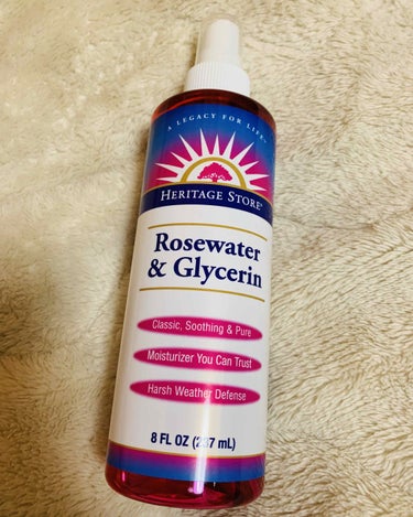 Rosewater & Glycerin/Heritage consumer products(海外)/化粧水を使ったクチコミ（1枚目）