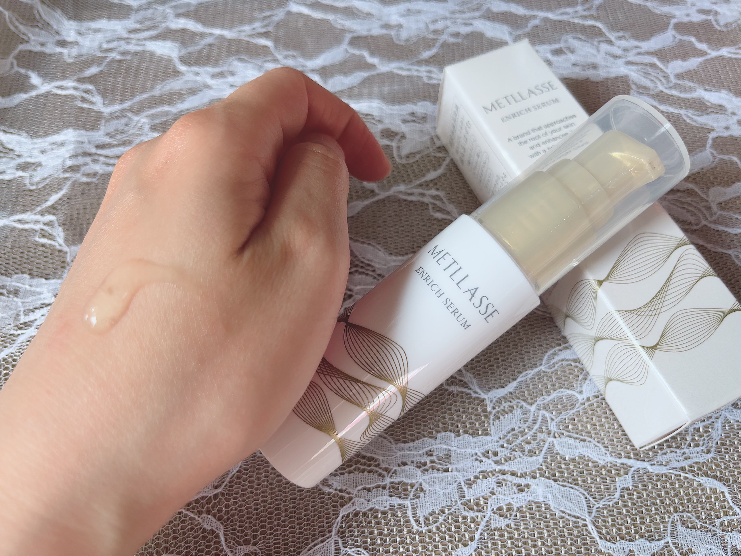 ENRICH SERUM/METLLASSE(メトラッセ)/美容液を使ったクチコミ（1枚目）