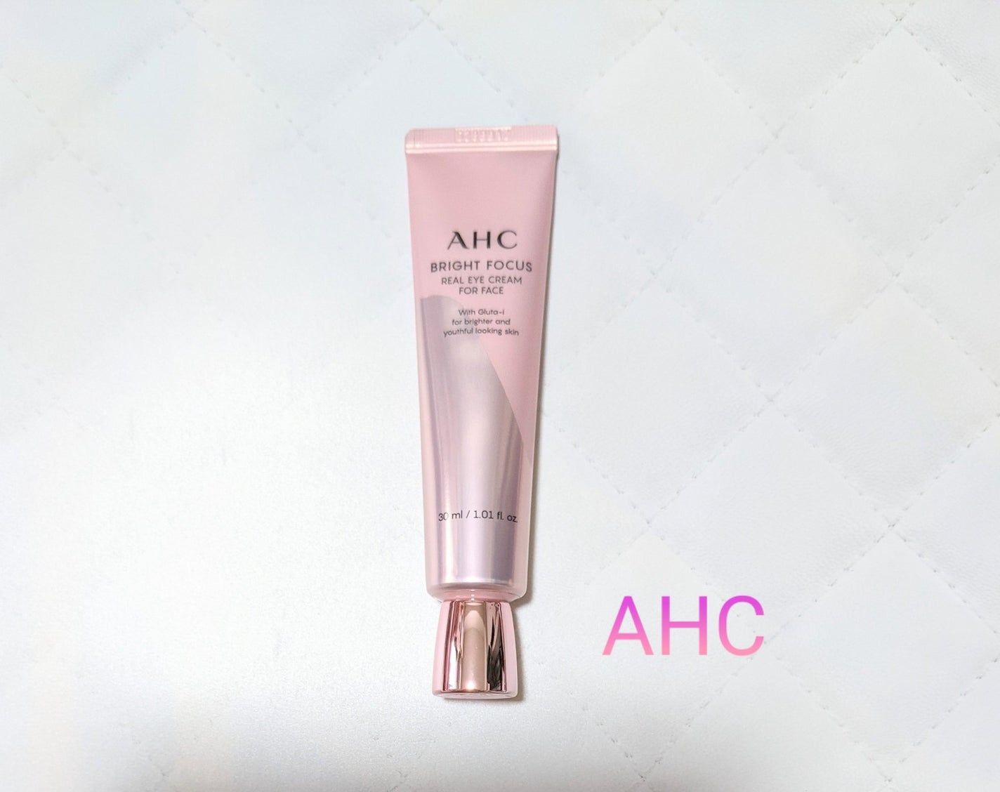 ブライト フォーカス リアル アイクリーム フォーフェイス/AHC/アイケア・アイクリームを使ったクチコミ(1枚目)