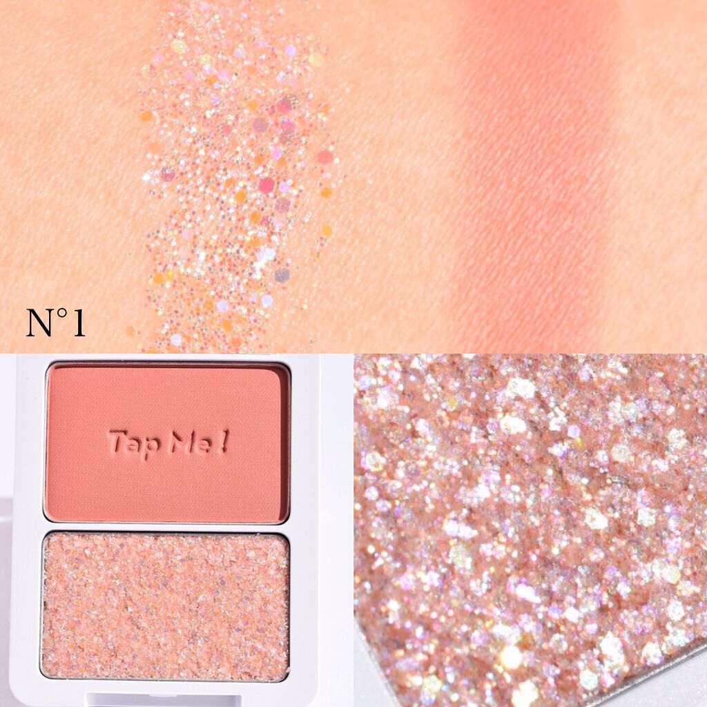 タップミー パレットデュオ No.3 ラバダブ/unleashia/アイシャドウパレットを使ったクチコミ（2枚目）