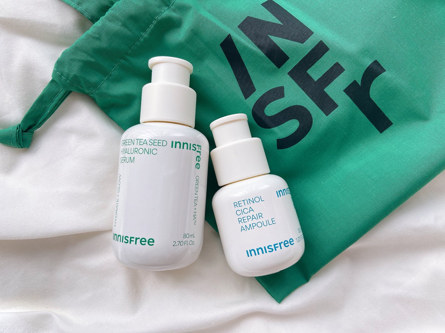 グリーンティーシード セラム N/innisfree/美容液を使ったクチコミ(1枚目)