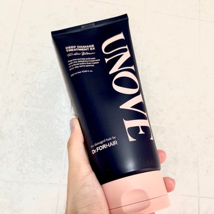 ディープダメージトリートメントEX/UNOVE/洗い流すヘアトリートメントを使ったクチコミ(1枚目)