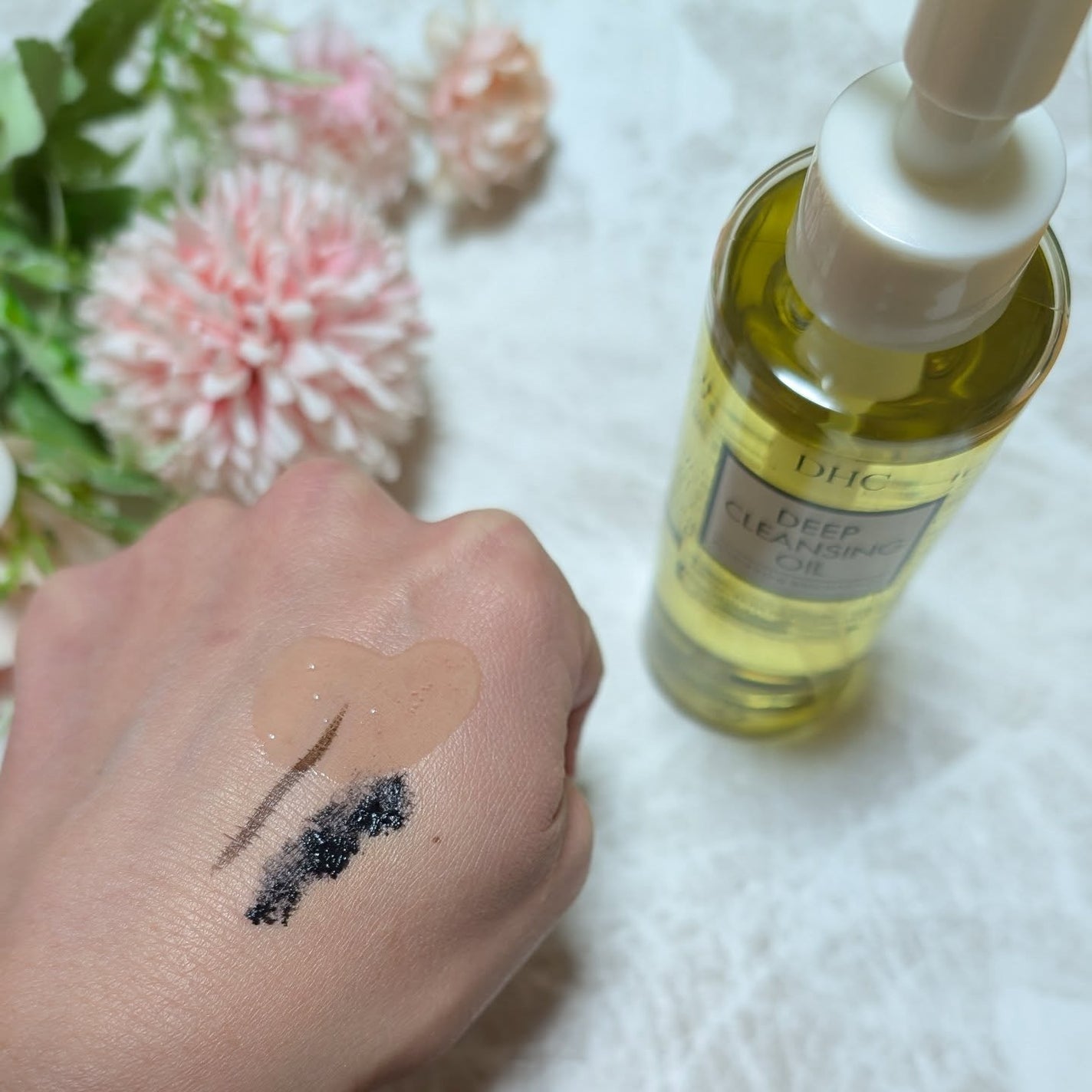 DHC 薬用ディープクレンジングオイル リニューブライト/DHC/オイルクレンジングを使ったクチコミ(4枚目)