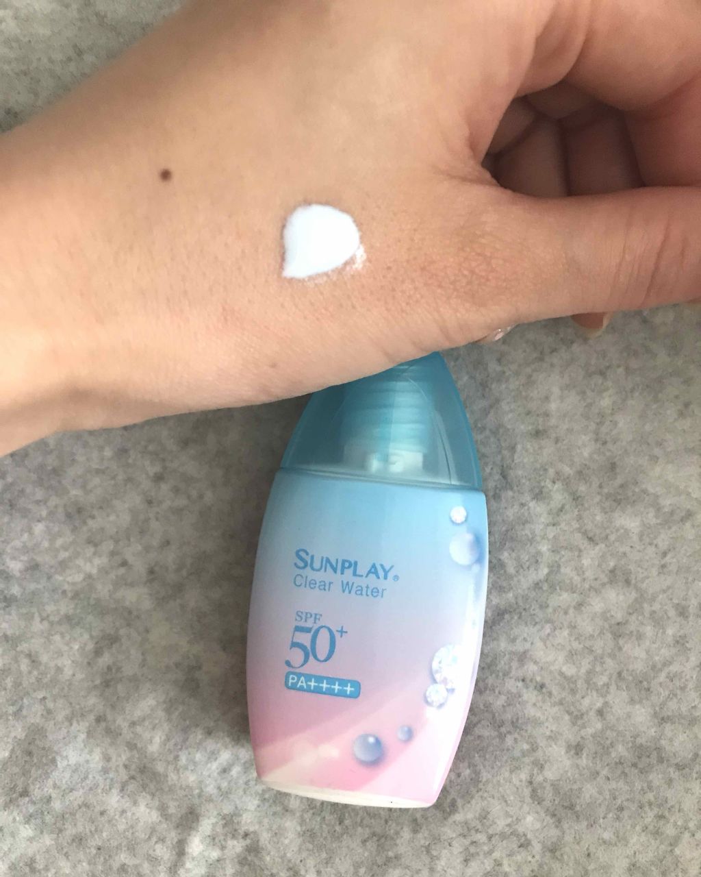 メンソレータム サンプレイクリアウォーター/メンソレータム/日焼け止めミルクを使ったクチコミ(1枚目)