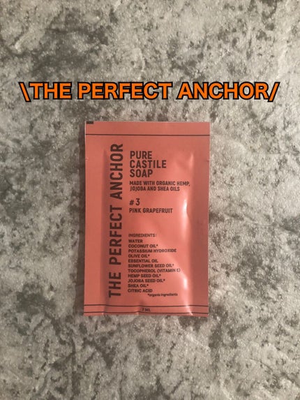 ザ・パーフェクトアンカー ピンクグレープフルーツ #3/THE PERFECT ANCHOR/ボディソープを使ったクチコミ(1枚目)