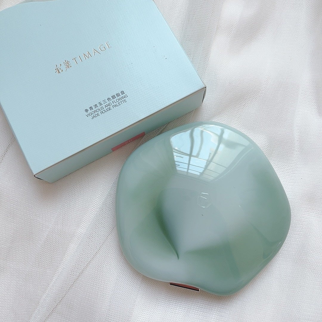 TIMAGE 3色チークパレット/TIMAGE/パウダーチークを使ったクチコミ(5枚目)