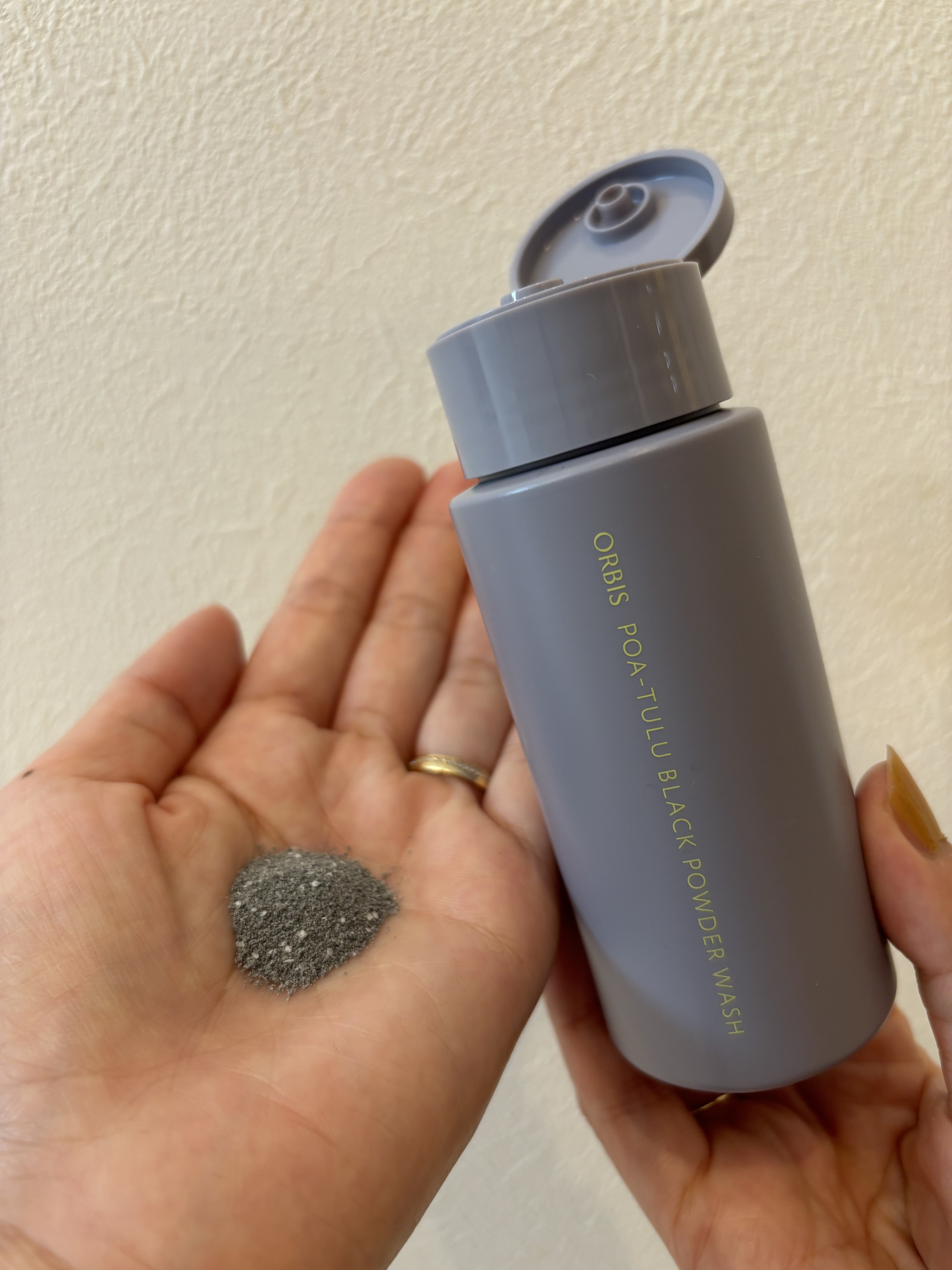 POA-TULU（ポアツル） ブラックパウダーウォッシュ/オルビス/洗顔パウダーを使ったクチコミ（2枚目）