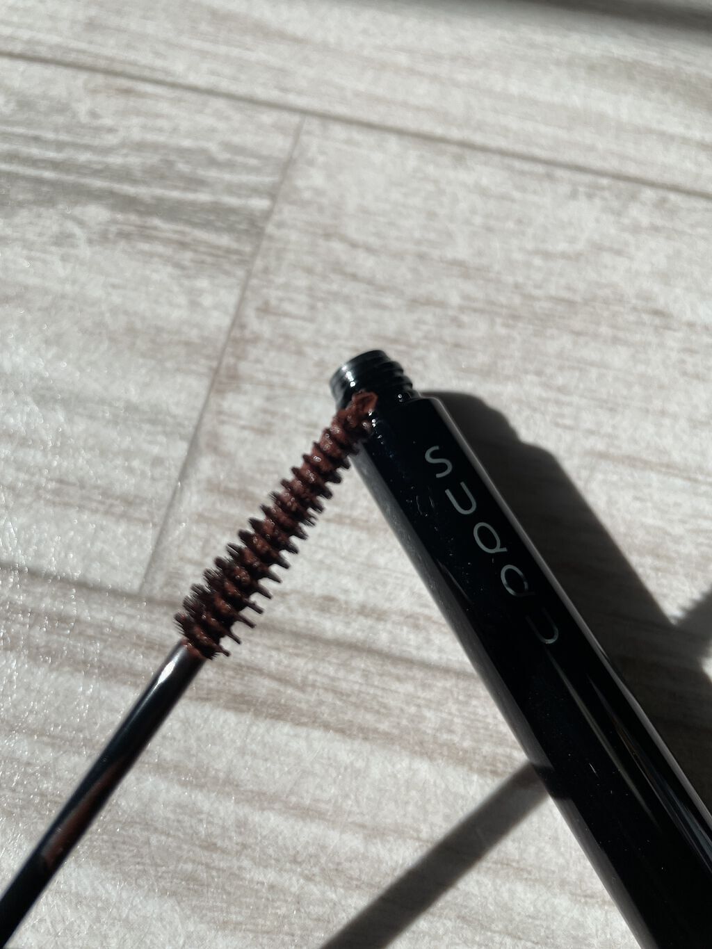 アイラッシュ マスカラ ウォータープルーフ 02 ブラウン/SUQQU/マスカラを使ったクチコミ（2枚目）