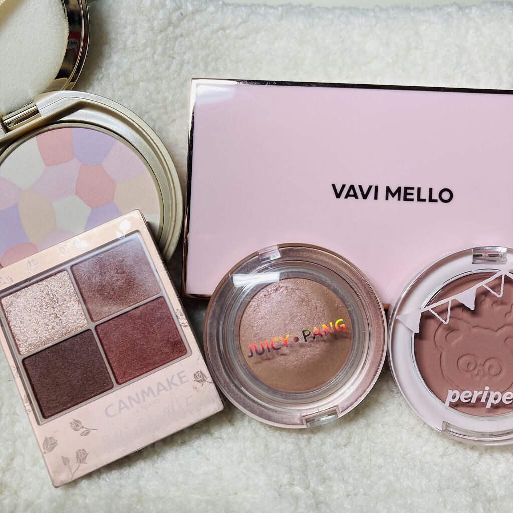 ピュア ブラッシュド サンシャイン チーク 10 SOFT MAUVE(TETEUM)/PERIPERA/パウダーチークを使ったクチコミ（2枚目）