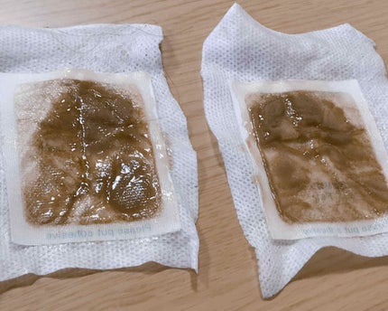 足裏樹液シート/DAISO/レッグ・フットケアを使ったクチコミ(2枚目)