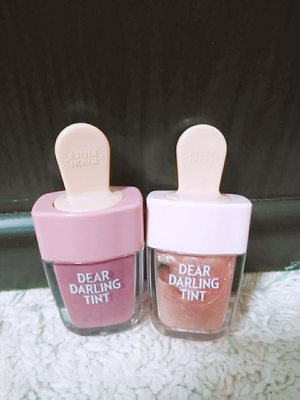 ディアダーリン ウォータージェルティント （アイスティント）/ETUDE/口紅を使ったクチコミ（1枚目）