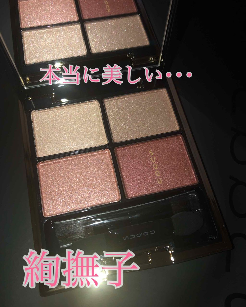 デザイニング カラー アイズ/SUQQU/アイシャドウパレットを使ったクチコミ(1枚目)